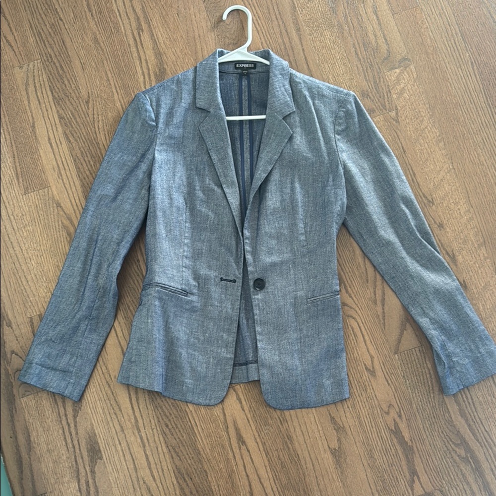 Express Women's Denim Blazer